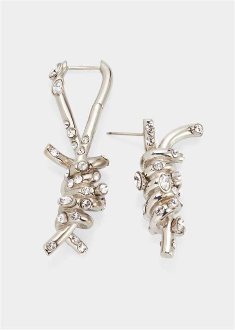 givenchy twisted earrings